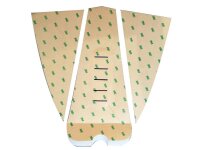 Surfganic Premium Eco Surfboard Foot Grip Tail Traction Pad wein rot dreiteilig