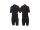 VISSLA Eco 7 Seas 2mm Spring Suit Neopren Shorty schwarz Chest Zip